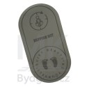 Mata fitness do ćwiczeń jogi skakania na skakance wygłuszająca antypoślizgowa 125x61,5x0,6 cm szara