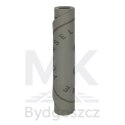 Mata fitness do ćwiczeń jogi skakania na skakance wygłuszająca antypoślizgowa 125x61,5x0,6 cm szara