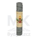 Mata fitness do ćwiczeń jogi skakania na skakance wygłuszająca antypoślizgowa 125x61,5x0,6 cm szara