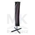 Parasol ogrodowy duży składany z wysięgnikiem 290cm czarny
