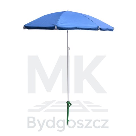 Parasol ogrodowy plażowy regulowany łamany składany UV 150cm niebieski Parasol ogrodowy plażowy regulowany łamany składany UV 150cm niebieski