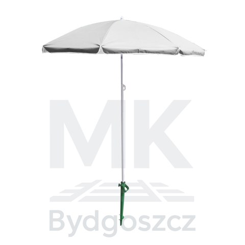 Parasol ogrodowy plażowy regulowany łamany składany UV 150cm szary