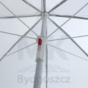 Parasol ogrodowy plażowy regulowany łamany składany UV 150cm szary