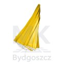 Parasol ogrodowy plażowy regulowany łamany składany UV 150cm żółty
