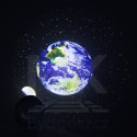 Projektor gwiazd nieba lampka nocna LED USB planetarium planety 12 dysków 360° timer