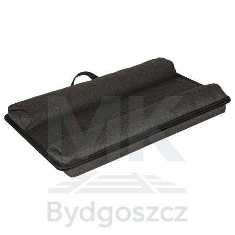 Stolik pod laptopa przenośny taca do łóżka na kolana podstawka czarny z poduszką Stolik pod laptopa przenośny taca do łóżka na kolana podstawka czarny z poduszką