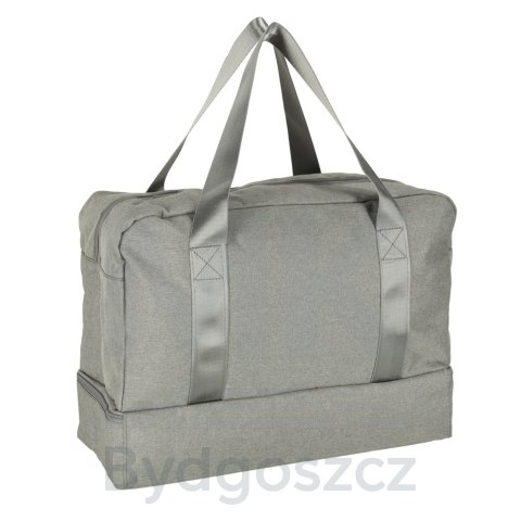 Torba podróżna bagaż podręczny do samolotu podróżna turystyczna pojemna uchwyt kieszenie 39x18x30 szara Torba podróżna bagaż podręczny do samolotu podróżna turystyczna pojemna uchwyt kieszenie 39x18x30 szara