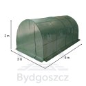 Tunel foliowy ogrodowy szklarnia na warzywa rośliny 4x3x2 m
