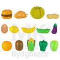 Warzywa owoce jedzenie do nauki krojenia pizza hamburger na rzep rzepy 36el.