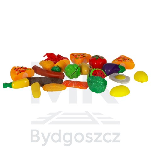 Zestaw Warzyw i Owoców do Krojenia 36 el. z Akcesoriami - Kreatywna Zabawa w Gotowanie Zestaw Warzyw i Owoców do Krojenia 36 el. z Akcesoriami - Kreatywna Zabawa w Gotowanie