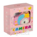 Aparat cyfrowy fotograficzny dla dzieci kamera zabawka + karta 32GB różowy syrenka
