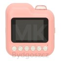 Aparat fotograficzny natychmiastowy drukarka termiczna + wkłady karta 32GB różowy