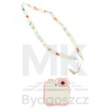 Aparat fotograficzny natychmiastowy drukarka termiczna + wkłady karta 32GB różowy