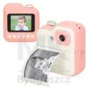 Aparat fotograficzny natychmiastowy drukarka termiczna + wkłady karta 32GB różowy