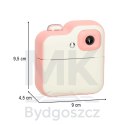 Aparat fotograficzny natychmiastowy drukarka termiczna + wkłady karta 32GB różowy
