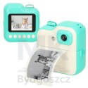 Aparat fotograficzny natychmiastowy drukarka termiczna + wkłady karta 32GB zielony