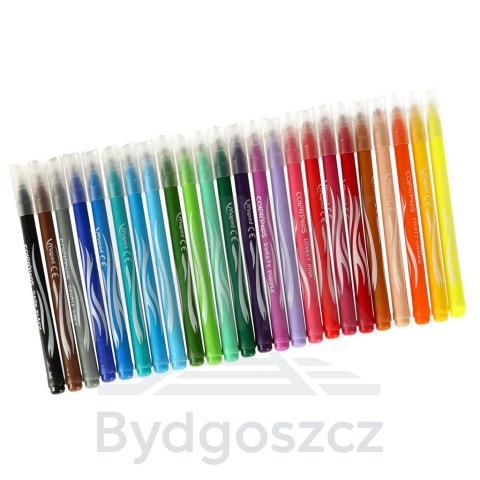 Flamastry mazaki dmuchane Maped 24 kolory Flamastry mazaki dmuchane Maped 24 kolory