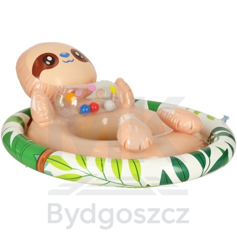 INTEX 59570 Kółko do pływania dla niemowląt koło pontonik dla dzieci dmuchany z siedziskiem leniwiec max 23kg 3-4lata INTEX 59570 Kółko do pływania dla niemowląt koło pontonik dla dzieci dmuchany z siedziskiem leniwiec max 23kg 3-4lata