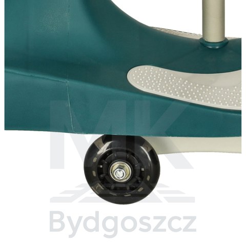 Jeździk grawitacyjny świecące koła LED butelkowy żółty Jeździk grawitacyjny świecące koła LED butelkowy żółty