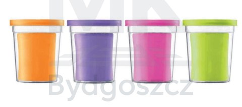 Masa plastyczna ciastolina Creativ 4x114g 4 kolory neonowe Maped Masa plastyczna ciastolina Creativ 4x114g 4 kolory neonowe Maped