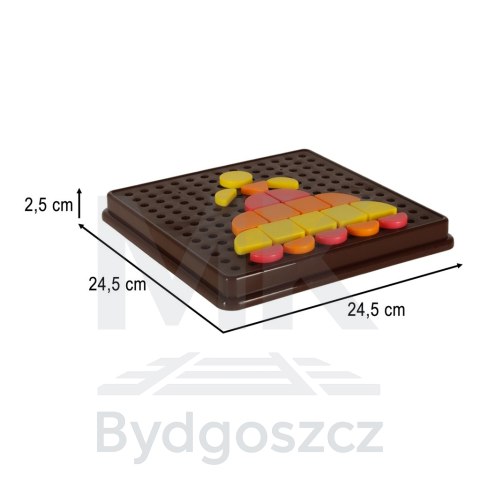 Mozaika geometryczna układanka kreatywna kształty 170 elementów Mozaika geometryczna układanka kreatywna kształty 170 elementów