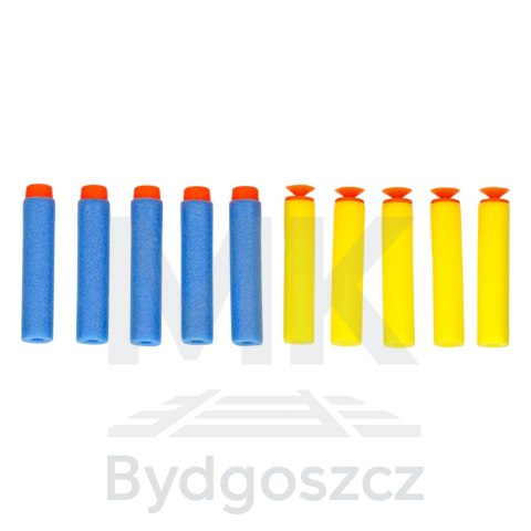 Pistolet wyrzutnia karabin na bezpieczne naboje miękkie kulki piankowe 2w1 Pistolet wyrzutnia karabin na bezpieczne naboje miękkie kulki piankowe 2w1