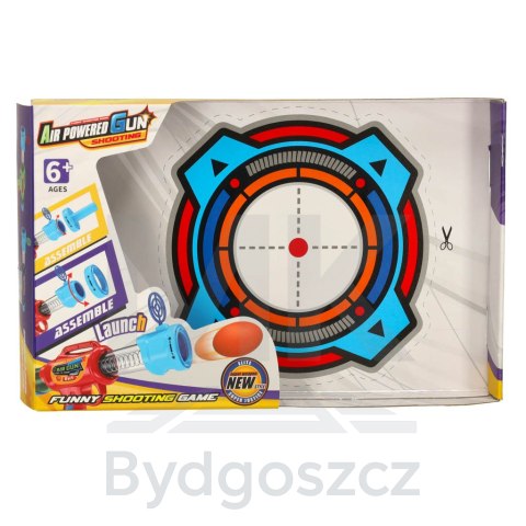 Pistolet wyrzutnia karabin na bezpieczne naboje miękkie kulki piankowe 2w1 Pistolet wyrzutnia karabin na bezpieczne naboje miękkie kulki piankowe 2w1