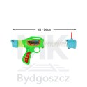 Pistolet wyrzutnia karabin na bezpieczne naboje miękkie kulki piankowe 2w1