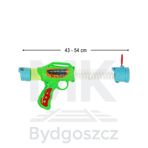 Pistolet wyrzutnia karabin na bezpieczne naboje miękkie kulki piankowe 2w1 Pistolet wyrzutnia karabin na bezpieczne naboje miękkie kulki piankowe 2w1