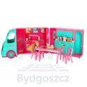 Samochód dla lalek kamper food truck zestaw 21 el.