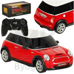 Samochód zdalnie sterowany Rastar 15000 MINI Cooper S 1:24 czerwony