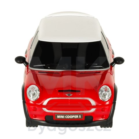 Samochód zdalnie sterowany Rastar 15000 MINI Cooper S 1:24 czerwony Samochód zdalnie sterowany Rastar 15000 MINI Cooper S 1:24 czerwony