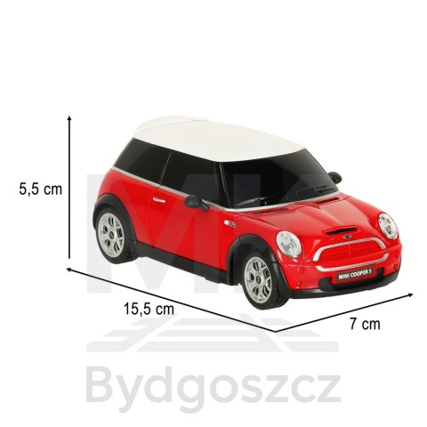 Samochód zdalnie sterowany Rastar 15000 MINI Cooper S 1:24 czerwony Samochód zdalnie sterowany Rastar 15000 MINI Cooper S 1:24 czerwony