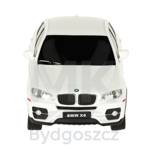 Samochód zdalnie sterowany Rastar 31700 BMW X6 1:24 biały Samochód zdalnie sterowany Rastar 31700 BMW X6 1:24 biały
