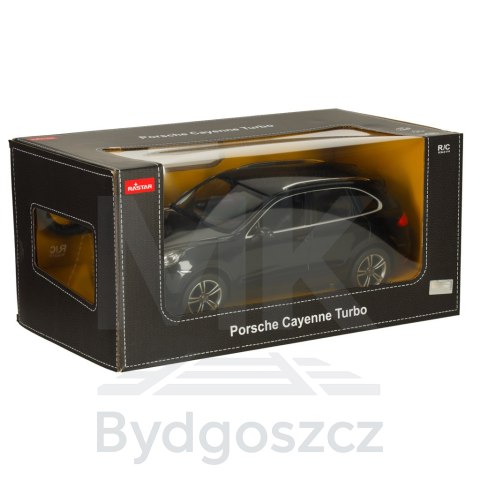 Samochód zdalnie sterowany Rastar 42900 Porsche Cayenne Turbo 1:14 czarny Samochód zdalnie sterowany Rastar 42900 Porsche Cayenne Turbo 1:14 czarny