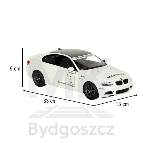 Samochód zdalnie sterowany Rastar 48000 BMW M3 1:14 biały Samochód zdalnie sterowany Rastar 48000 BMW M3 1:14 biały