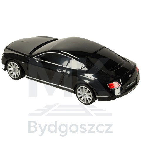 Samochód zdalnie sterowany Rastar 48600 Bentley Continental GT 1:24 czarny Samochód zdalnie sterowany Rastar 48600 Bentley Continental GT 1:24 czarny