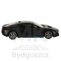 Samochód zdalnie sterowany Rastar 71010 BMW i8 1:14 otwierane drzwi czarny