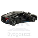 Samochód zdalnie sterowany Rastar 71010 BMW i8 1:14 otwierane drzwi czarny
