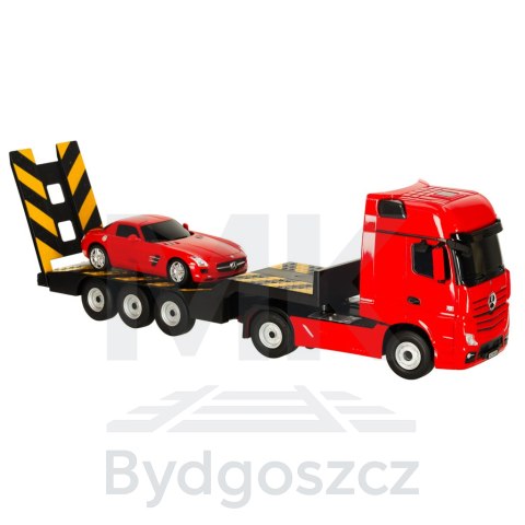 Samochód zdalnie sterowany Rastar 74920 Mercedes-Benz Actros 1:26 czerowny Samochód zdalnie sterowany Rastar 74920 Mercedes-Benz Actros 1:26 czerowny