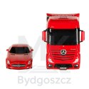 Samochód zdalnie sterowany Rastar 74920 Mercedes-Benz Actros 1:26 czerowny
