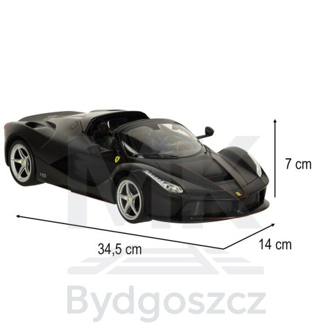 Samochód zdalnie sterowany Rastar 75800 Ferrari LaFerrari Aperta 1:14 czarny Samochód zdalnie sterowany Rastar 75800 Ferrari LaFerrari Aperta 1:14 czarny