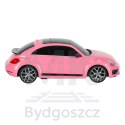 Samochód zdalnie sterowany Rastar 76200 Volkswagen Beetle 1:24 różowy