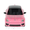 Samochód zdalnie sterowany Rastar 76200 Volkswagen Beetle 1:24 różowy