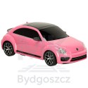 Samochód zdalnie sterowany Rastar 78000 Volkswagen Beetle 1:14 różowy