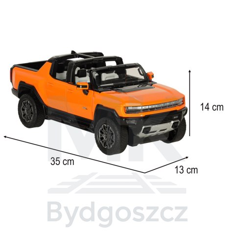 Samochód zdalnie sterowany Rastar 93000 Hummer EV 1:16 pomarańczowy Samochód zdalnie sterowany Rastar 93000 Hummer EV 1:16 pomarańczowy