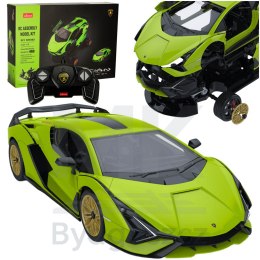 Samochód zdalnie sterowany Rastar 97400 Lamborghini Sian 1:18 zestaw do złożenia