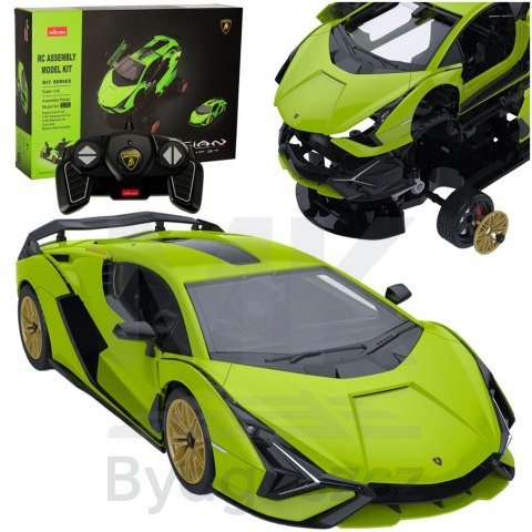 Samochód zdalnie sterowany Rastar 97400 Lamborghini Sian 1:18 zestaw do złożenia