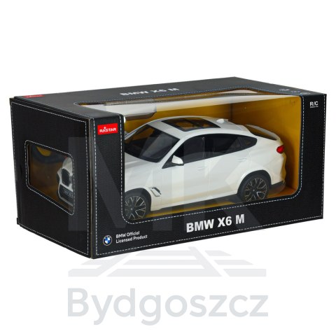 Samochód zdalnie sterowany Rastar 99200 BMW X6 M 1:14 biały Samochód zdalnie sterowany Rastar 99200 BMW X6 M 1:14 biały