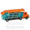 Tor wyścigowy samochodowy laweta transporter 6 el. pomarańczowy